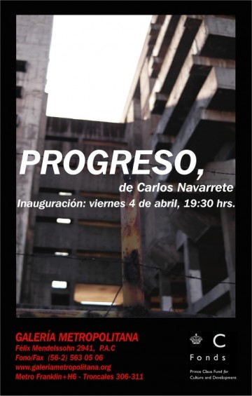 PROGRESO, de CARLOS NAVARRETE