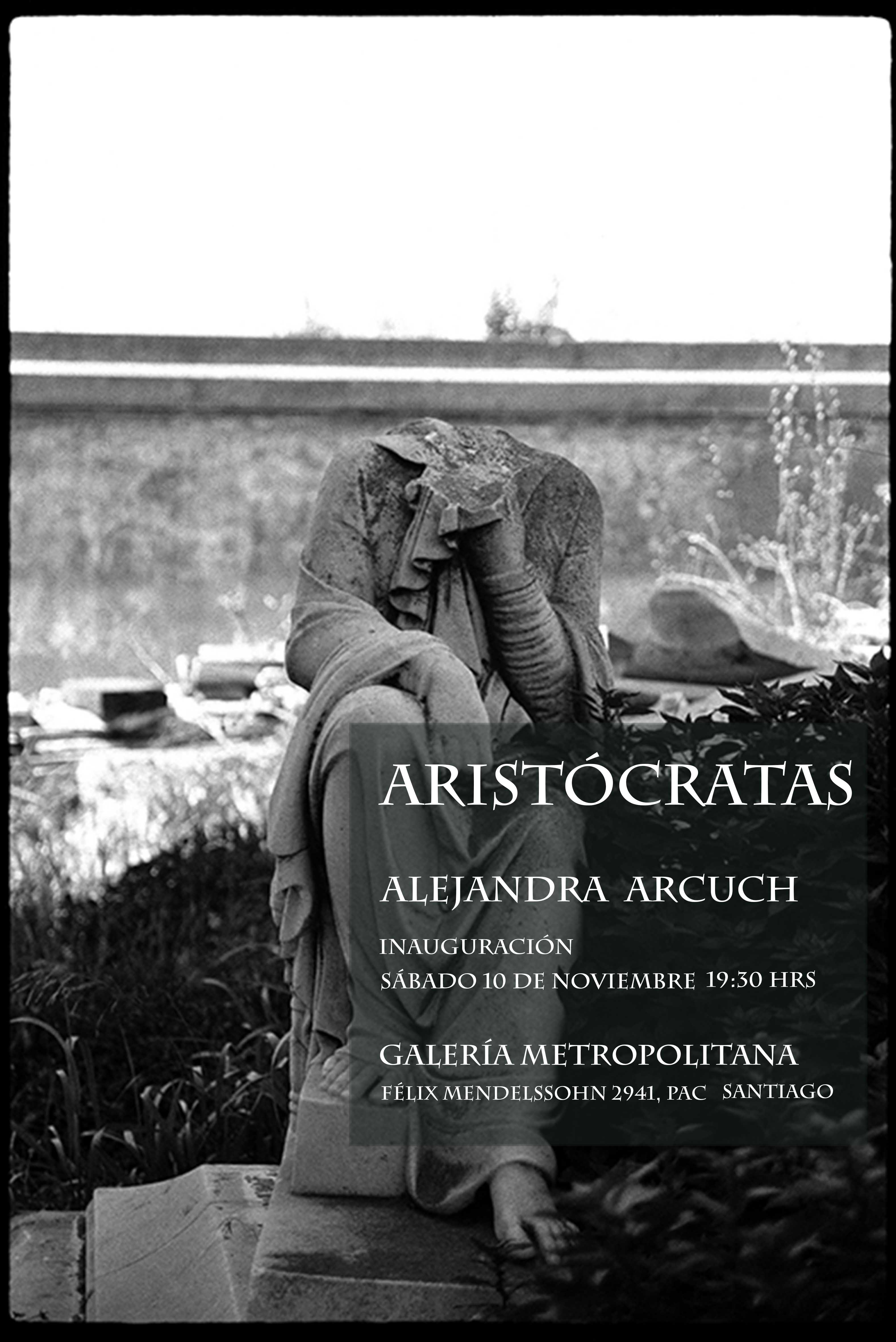 ARISTÓCRATAS, de Alejandra Arcuch