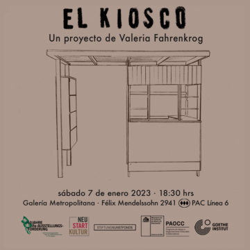 EL KIOSCO, un proyecto de Valeria Fahrenkrog