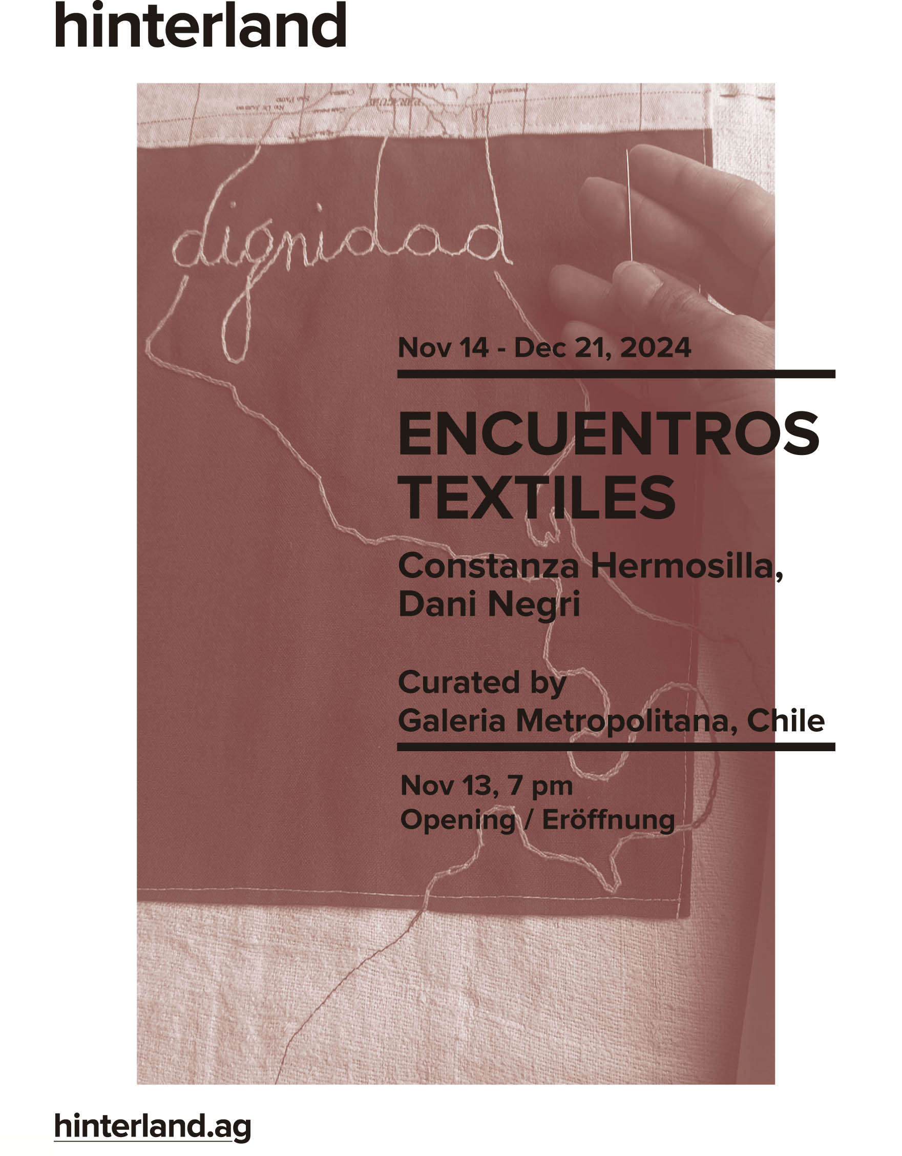 ENCUENTROS TEXTILES, de Constanza Hermosilla y Dani Negri