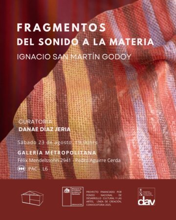 FRAGMENTOS. Del sonido a la materia, de Ignacio San Martín Godoy